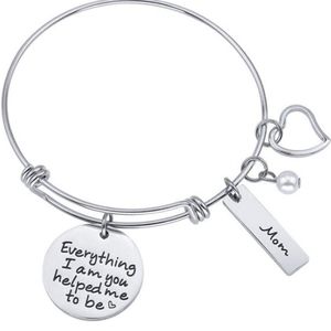 Mother's day gift  bracelet for mother bangle